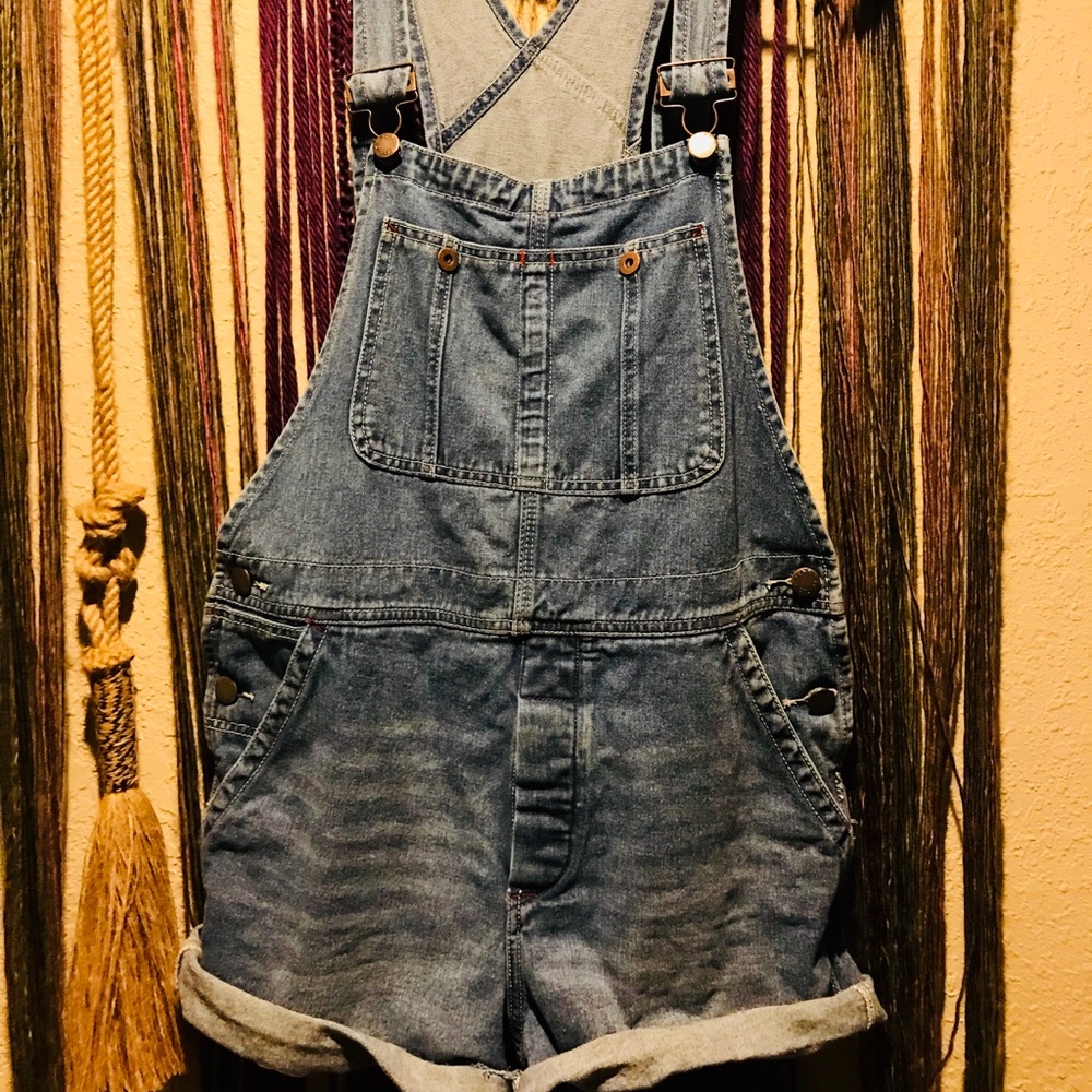 Free People Jean Overalls